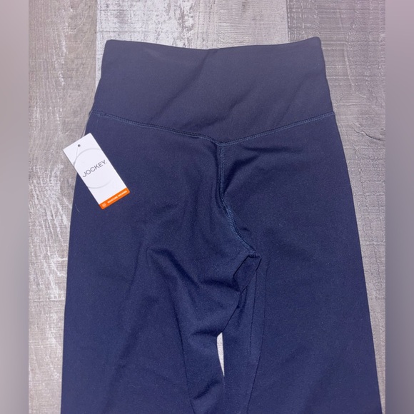 🦋NWT Jockey Navy High-Waisted Flare Leggings - Picture 2 of 8